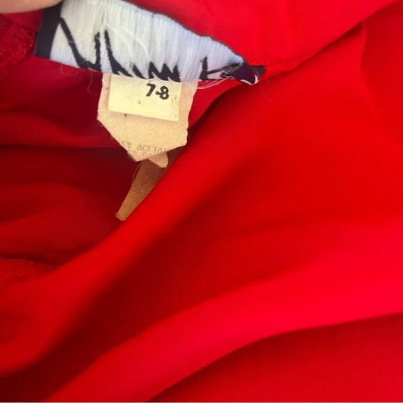 April Rain Vintage Midi Dress Size 7/8 - Picture 3 of 4